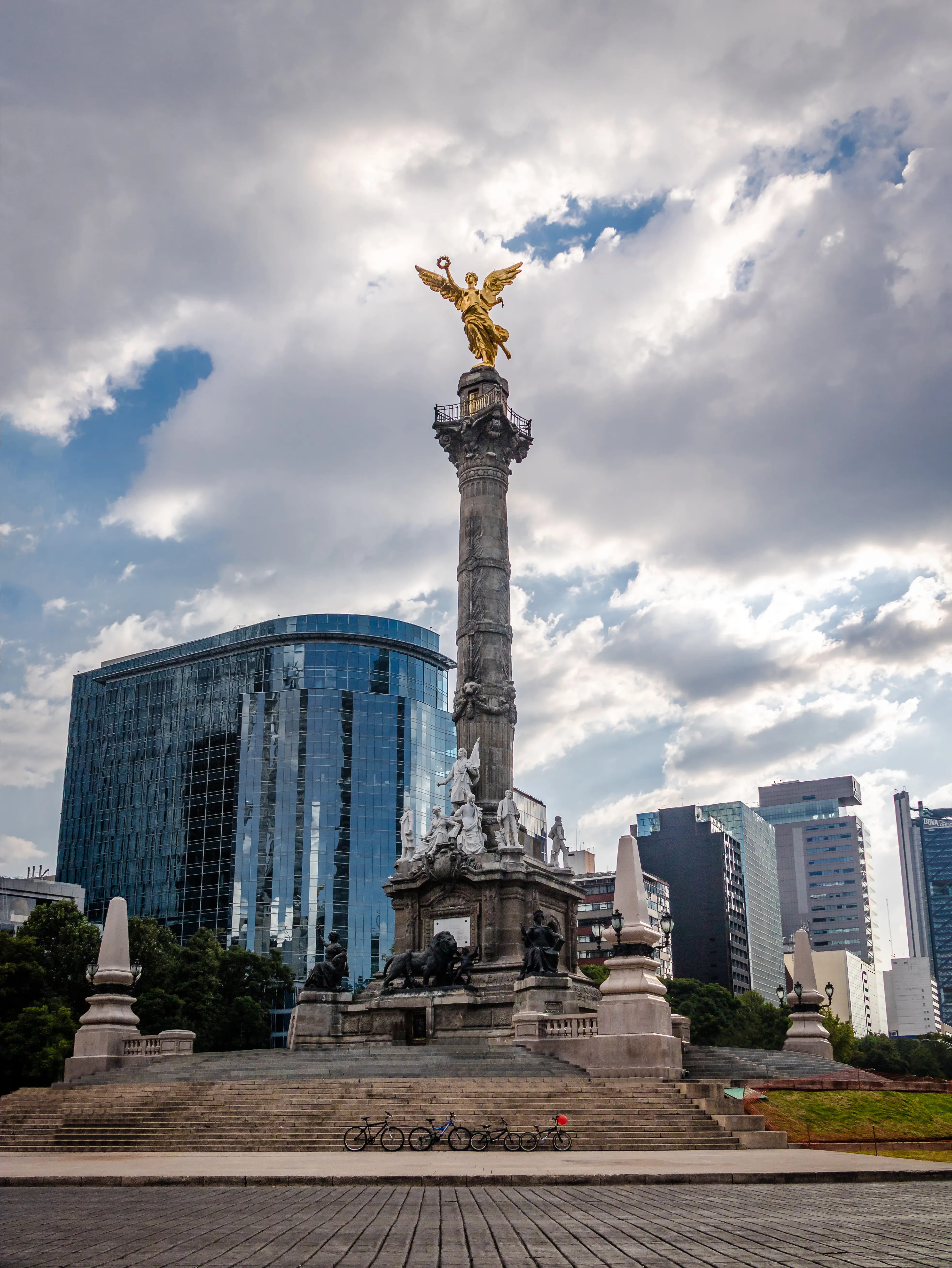 Edificio residencial moderno en Ciudad de Mexico